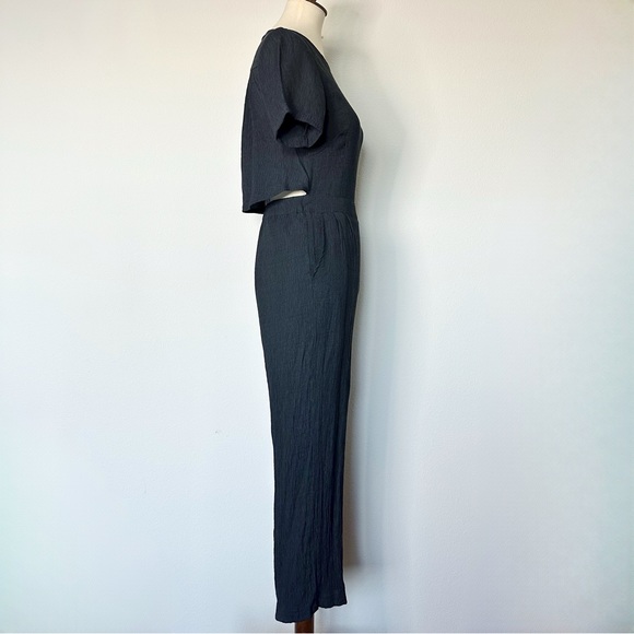 Modern Citizen Isabel Open Back Button Up Jumpsuit - Picture 11 of 14